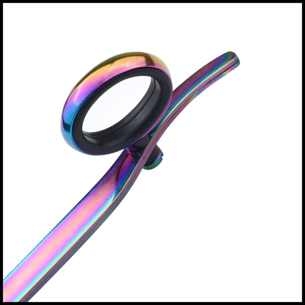 Ringblade - Multi Colored Titanium Coated - Straight Edge Razor $34.99 Unic Beauty Rainbow-Unic-Razor